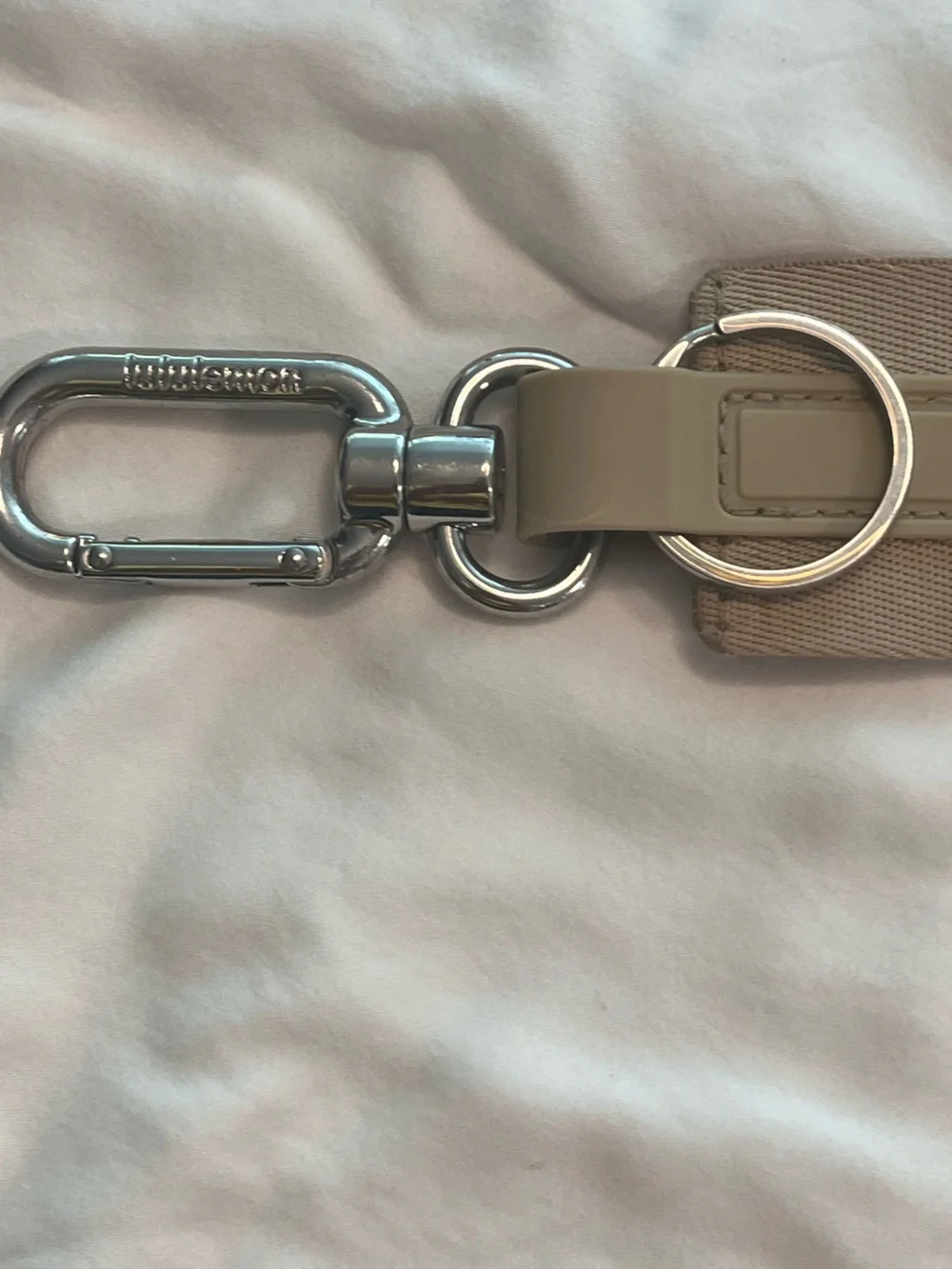 Lululemon Never Lost Keychain in Trench/Pistachio 13